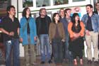 Von links: Byungwang Cho(Korea), Barbara Frie�, Adi H�sle, Jeong - Eun Lee (Korea), Daniela Wettstein (Schweiz), Klaus Pinter (&Ouml;stereich), Melati Suryodarmo (Indonesien), Oliver Blomeier